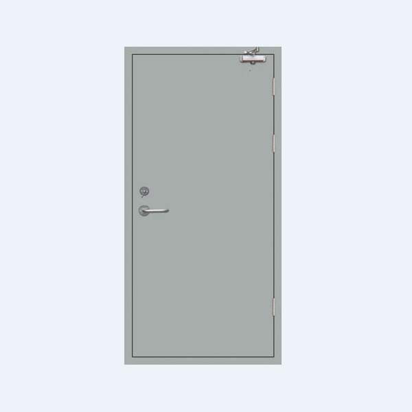  單開防火門開啟角度要求？